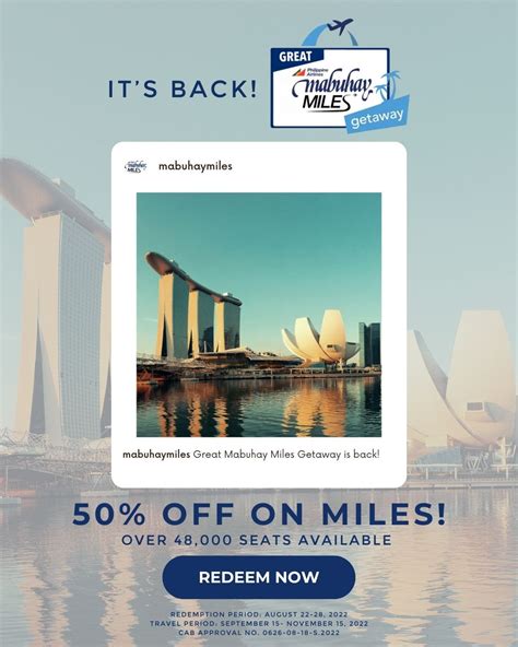 philippine airlines redeem miles|The Great Mabuhay Miles Getaway IS .